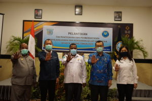 Tim Terpadu P4GN Kota Sorong resmi dilantik