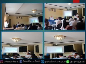 MENYONGSONG TAHUN 2020 BNNP PAPUA BARAT GELAR RAPAT EVALUASI