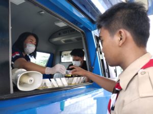 BNNP Papua Barat Lakukan Tes Urine di Rapat Kerja Daerah III Gerakan Pramuka Papua Barat Tahun 2020