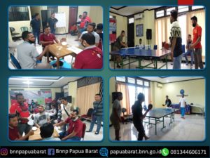 Semarakan HUT RI Ke 75 Tahun, BNNP Papua Barat Gelar perlombaan