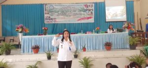 SMA N 2 Manokwari Sosialisasi P4GN dalam Pengenalan Lingkungan Sekolah