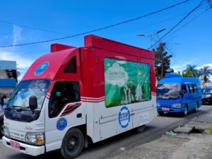 Edukasi Bahaya Narkoba dan Pencegahan Covid-19, BNNP Papua Barat Gelar Sosialisasi Keliling