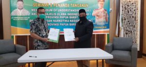 BNN Papua Barat Gandeng MUI, Tegaskan Komitmen P4GN
