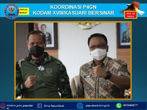 KOORDINASI P4GN KODAM XVIII/KASUARI BERSINAR KOORDINASI P4GN KODAM XVIII/KASUARI BERSINAR