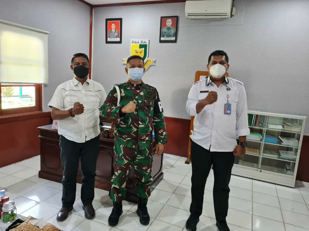 Koordinasi P4GN Bersama Detasemen Polisi Militer XVIII/1 Sorong Koordinasi P4GN Bersama Detasemen Polisi Militer XVIII/1 Sorong