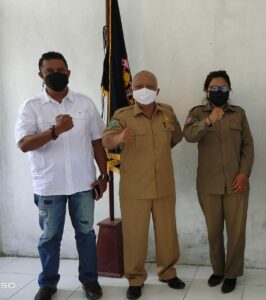 Koordinasi P4GN Bersama Satpol PP Kabupaten Sorong