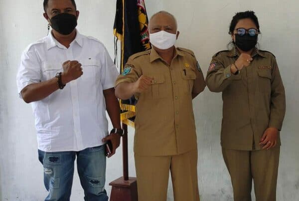 Koordinasi P4GN Bersama Satpol PP Kabupaten Sorong