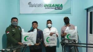 BNN Lakukan Sosialisasi P4GN Melalui Pemanfaatan Radio Lokal Insania 88.7 Fm Sorong