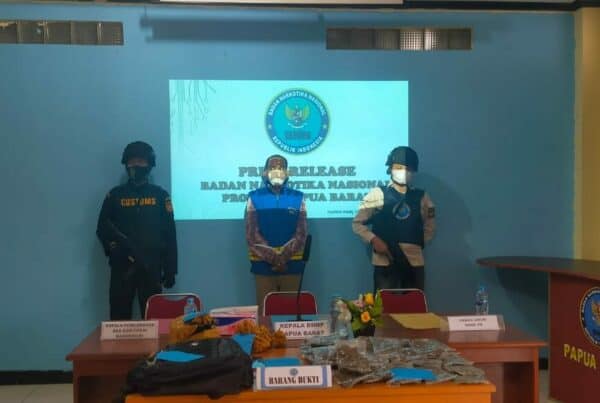 Press Release Kasus Narkotika Golongan 1 Jenis Ganja