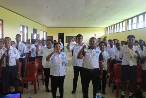 Kegiatan Sosialisasi P4GN Masa Pengenalan Lingkungan Sekolah (MPLS) SMAS Katolik Vilanova Kegiatan Sosialisasi P4GN Masa Pengenalan Lingkungan Sekolah (MPLS) SMAS Katolik Vilanova