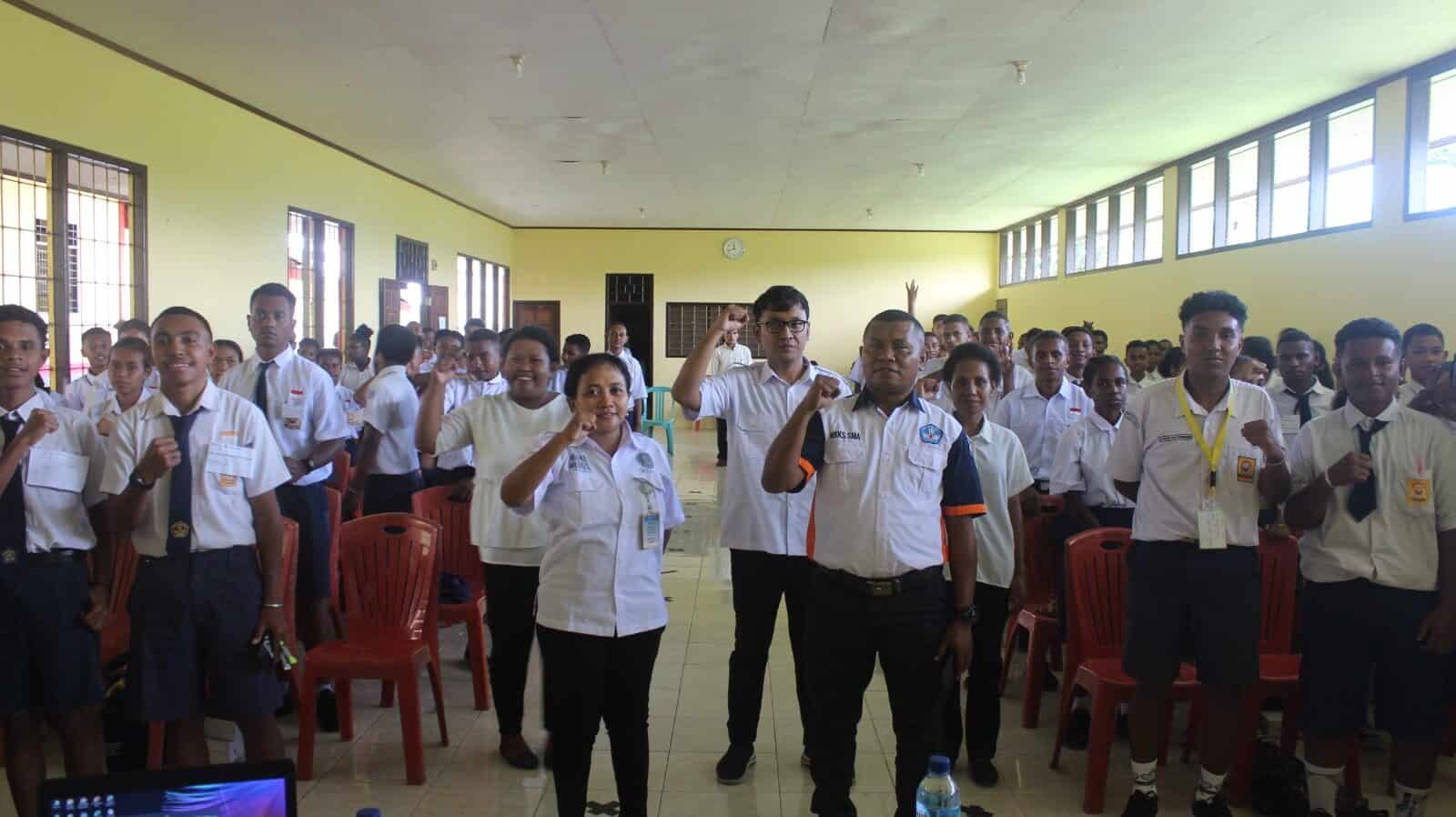 Kegiatan Sosialisasi P4GN Masa Pengenalan Lingkungan Sekolah (MPLS) SMAS Katolik Vilanova Kegiatan Sosialisasi P4GN Masa Pengenalan Lingkungan Sekolah (MPLS) SMAS Katolik Vilanova