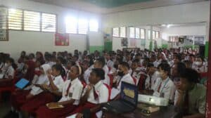 Kegiatan Sosialisasi P4GN MPLS SMP N 2 Manokwari