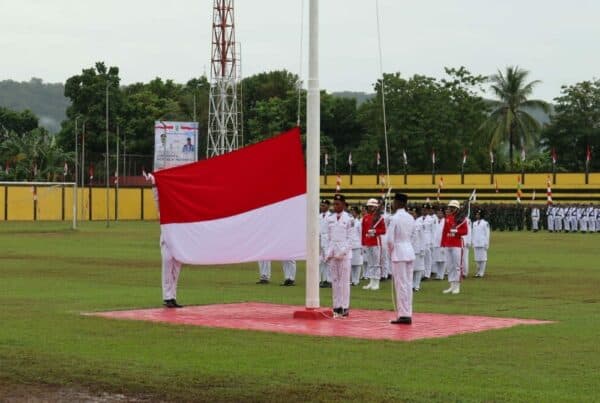 Upacara Pengibaran Bendera Merah Putih HUT Ke – 78 Kemerdekaan Republik Indonesia