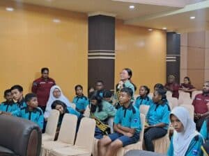 Sosialisasi Bahaya Narkoba bagi Para Peserta Kegiatan Pengukuhan Forum Anak Daerah (FAD) Kabupaten Manokwari