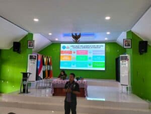 Sosialisasi P4GN pada kegiatan bela negara bagi Mahasiswa Polbangtan Manokwari