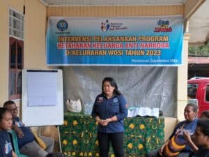 Kegiatan Intervensi Pelaksanaan Program Ketahanan Keluarga Anti Narkoba di kelurahan Wosi Tahun 2023 Pertemuan Kedua