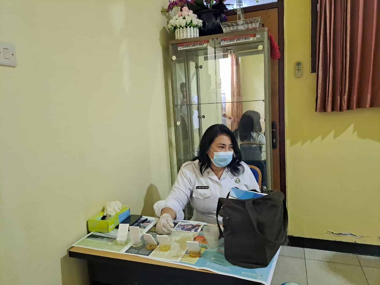 Tes Urine BPMP ( Balai Penjaminan Mutu Pendidikan Papua Barat )