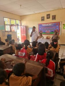 Sosialisasi Bahaya Penyalahgunaan Narkotika Bagi Pelajar SD Negeri 25 Kota Sorong Sosialisasi Bahaya Penyalahgunaan Narkotika Bagi Pelajar SD Negeri 25 Kota Sorong