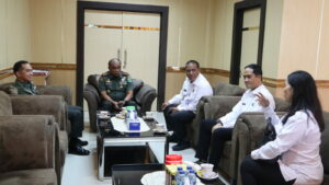 Koordinasi Kelembagaan antara BNNP Papua Barat dan Kodam XVIII/KSR