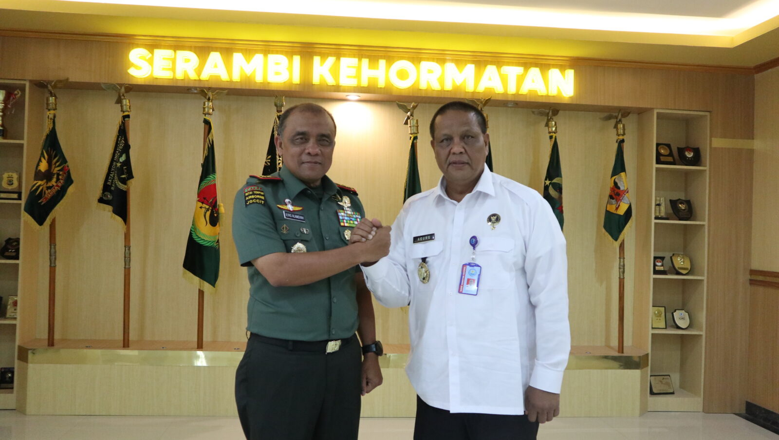 Koordinasi Kelembagaan antara BNNP Papua Barat dan Kodam XVIII/KSR Koordinasi Kelembagaan antara BNNP Papua Barat dan Kodam XVIII/KSR