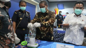 Press Release Pengungkapan Kasus dan Pemusnahan Barang Bukti Narkotika