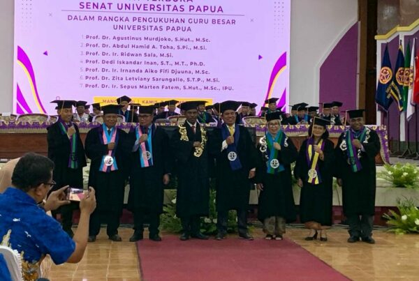 BNNP Papua Barat Hadiri Rapat Terbuka Senat Universitas Papua dalam Rangka Pengukuhan Guru Besar Universitas Papua
