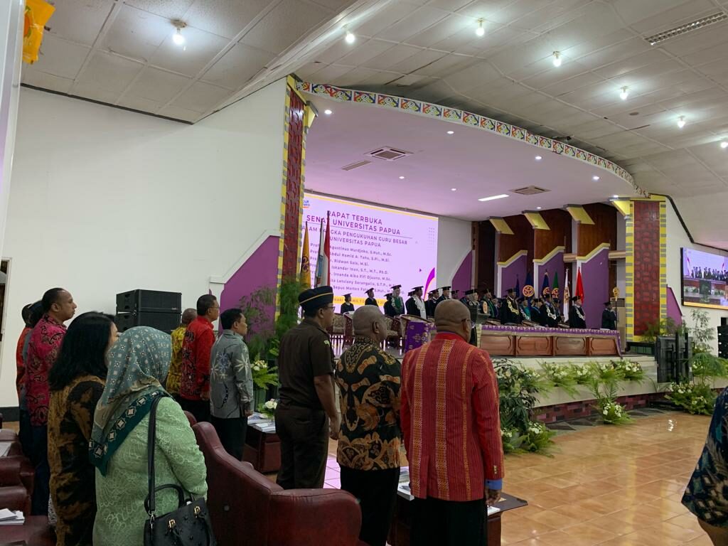 BNNP Papua Barat Hadiri Rapat Terbuka Senat Universitas Papua dalam Rangka Pengukuhan Guru Besar Universitas Papua