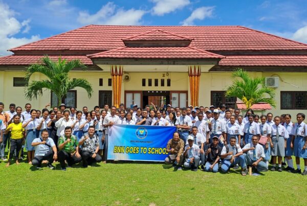 BNNP Papua Barat Goes To School – SMAS YPPK Santo Arnoldus Teluk Bintuni
