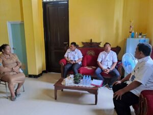 Koordinasi kelembagaan antara BNNP Papua Barat dengan DP3AKB Kab. Teluk Bintuni