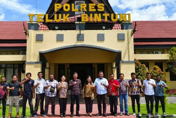 Koordinasi P4GN Ke Polres Teluk Bintuni