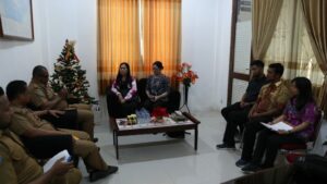 Koordinasi P4GN Di Kesbangpol Teluk Bintuni