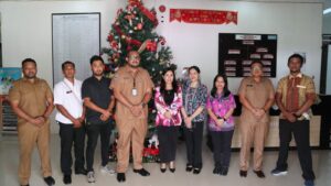 Koordinasi P4GN Di Kesbangpol Teluk Bintuni