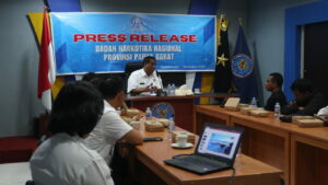 Press Release Akhir Tahun 2023 BNNP Papua Barat
