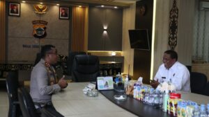 Jalin Sinergitas P4GN, Kepala BNNP Papua Barat Kunjungi Kapolda Papua Barat