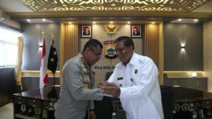 Jalin Sinergitas P4GN, Kepala BNNP Papua Barat Kunjungi Kapolda Papua Barat