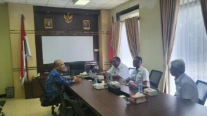 PERKUAT SINERGITAS DALAM P4GN, BNNP PAPUA BARAT KUNJUNGI PJ. GUBERNUR PAPUA BARAT DAYA