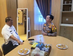 PERKUAT SINERGITAS DALAM P4GN, BNNP PAPUA BARAT KUNJUNGI POLRESTA SORONG