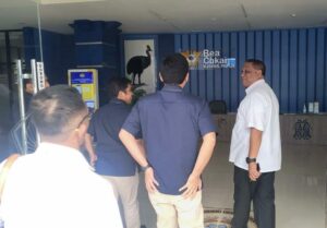 PERKUAT SINERGITAS DALAM P4GN, BNNP PAPUA BARAT KUNJUNGI BEA CUKAI SORONG