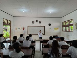 BNNP Papua Barat Goes to School SMP N 6 Manokwari, Ciptakan Generesi Papua Barat Bersinar