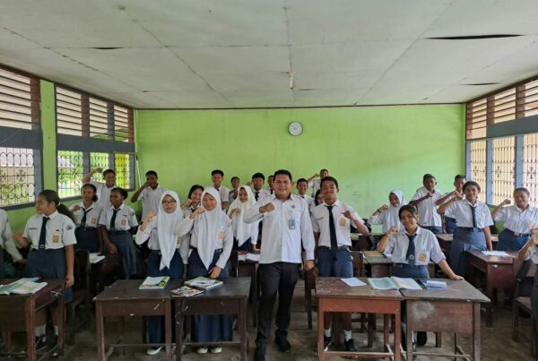 Sosialisasi P4GN Program BNN Goes to School SMP N 6 Manokwari