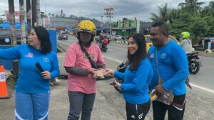 Sosialisasi Komunikasi Informasi dan Edukasi P4GN melalui Senam Bersinar BNNP Papua Barat Sosialisasi Komunikasi Informasi dan Edukasi P4GN melalui Senam Bersinar BNNP Papua Barat
