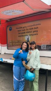 Sosialisasi Komunikasi Informasi dan Edukasi P4GN melalui Senam Bersinar BNNP Papua Barat
