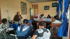 Rapat Pembentukan Unit Intervensi Berbasis Masyarakat (IBM) Kelurahan Manokwari Barat