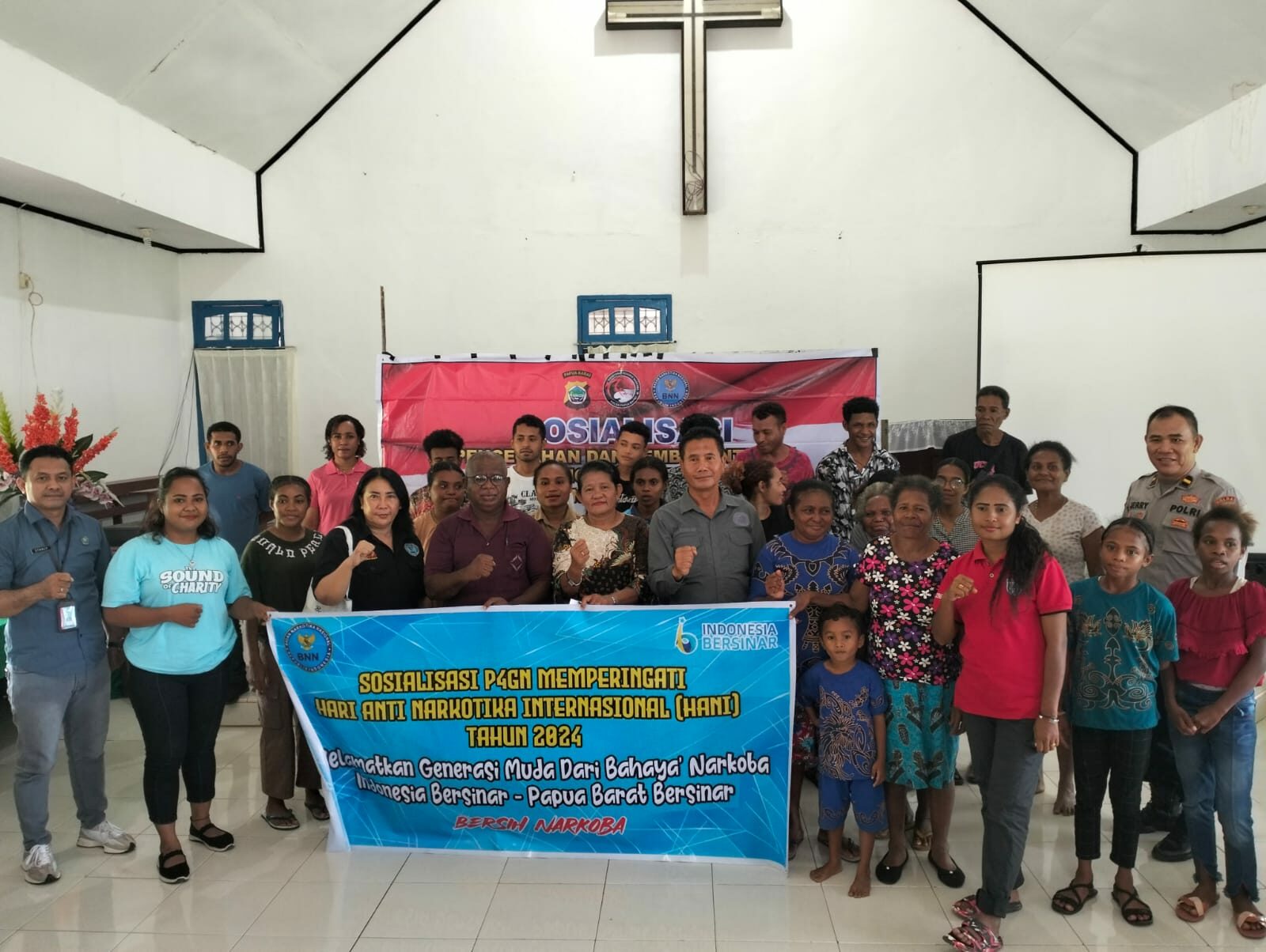 Sambut Peringatan HANI Tahun 2024, BNNP Papua Barat Melaksanakan Sosialisasi P4GN Bersama Yayasan Rumah Generasi Dahsyat Papua Barat Sambut Peringatan HANI Tahun 2024, BNNP Papua Barat Melaksanakan Sosialisasi P4GN Bersama Yayasan Rumah Generasi Dahsyat Papua Barat