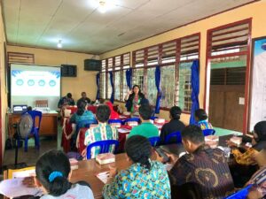 Kegiatan Rapat Koordinasi Pelaksanaan Fasilitasi Advokasi Program Ketahanan Keluarga Anti Narkoba Berbasis Sumber Daya Pembangunan Desa di Kelurahan Manokwari Barat