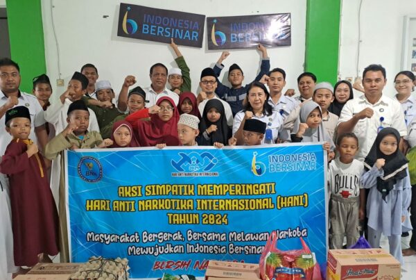 Dalam Rangka Pra HANI 2024, BNNP Papua Barat Laksanakan Anjangsana Ke Yayasan Anak Yatim Ikhsan Almauun Manokwari