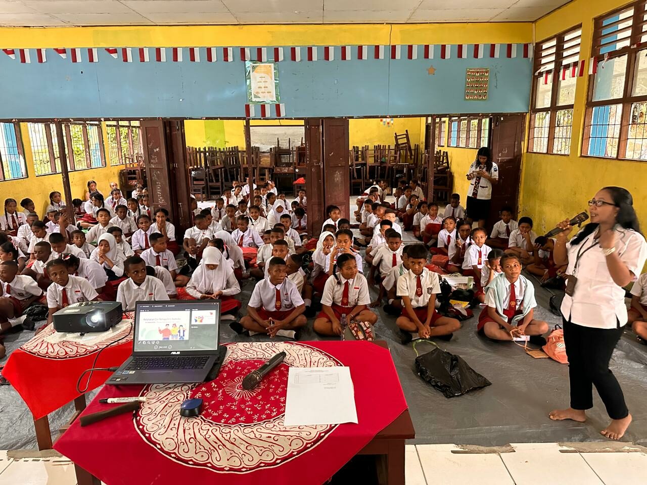 Sosialisasi P4GN Pada Kegiatan MPLS SMPN 3 Manokwari