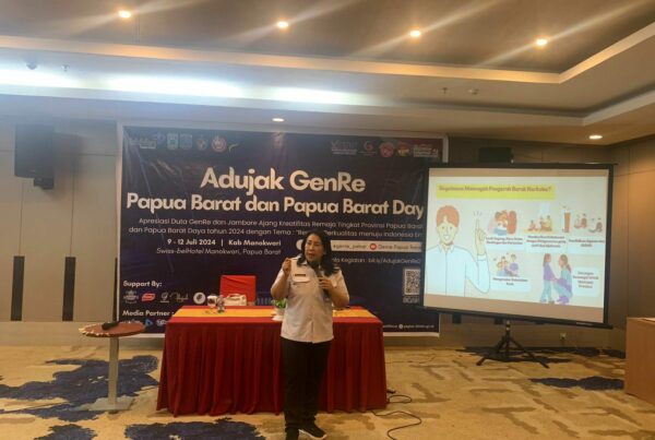 Sosialisasi P4GN bagi Duta GenRe Provinsi Papua Barat dan Papua Barat Daya Tahun 2024