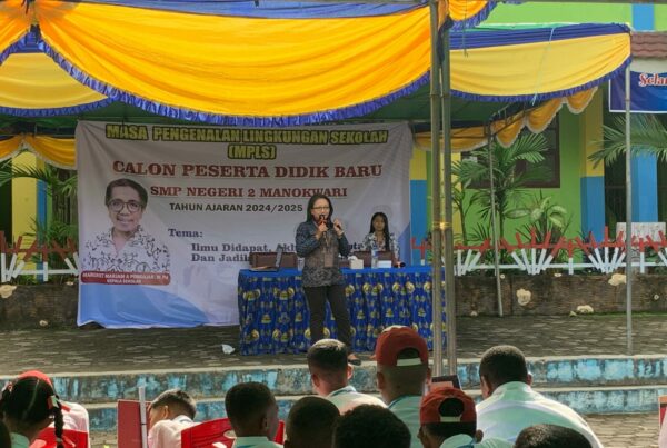 Sosialisasi P4GN Pada Kegiatan MPLS SMPN 2 Manokwari