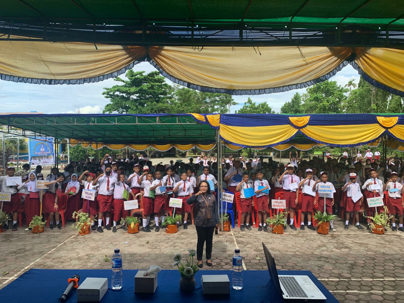 Sosialisasi P4GN Pada Kegiatan MPLS SMPN 2 Manokwari